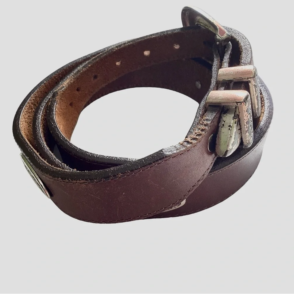 Western Brighton Belt Sz 40 Leather